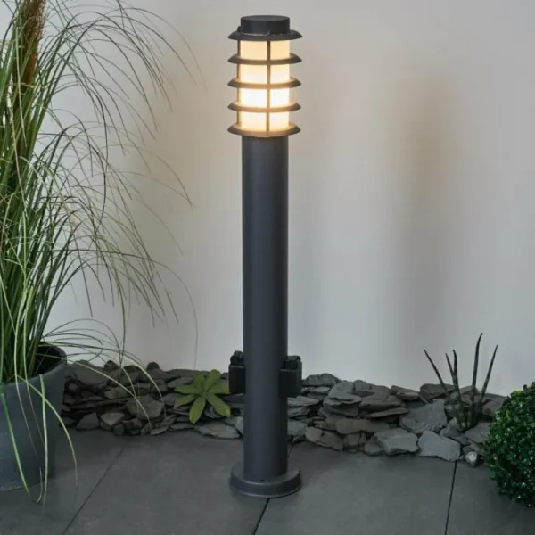 hofstein Borne lumineuse Tunes Anthracite, 1 lumière* Lampes Modernes