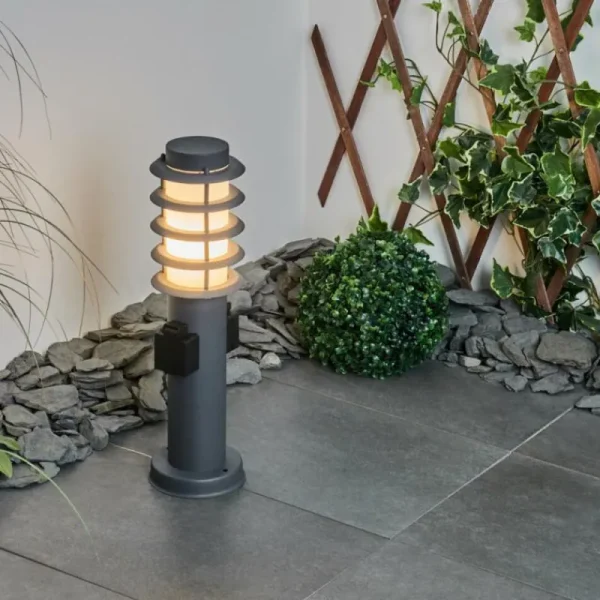 hofstein Borne lumineuse Tunes Anthracite, 1 lumière* Lampes Modernes
