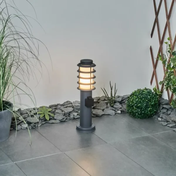 hofstein Borne lumineuse Tunes Anthracite, 1 lumière* Lampes Modernes