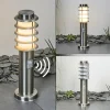 hofstein Borne lumineuse Tunes Nickel mat, 1 lumière, Détecteur de mouvement* Lampes Modernes