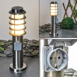 hofstein Borne lumineuse Tunes Nickel mat, 1 lumière* Lampes Modernes