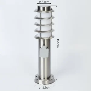 hofstein Borne lumineuse Tunes Nickel mat, 1 lumière* Lampes Modernes