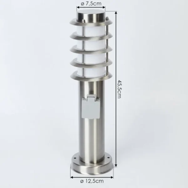 hofstein Borne lumineuse Tunes Nickel mat, 1 lumière* Lampes Modernes