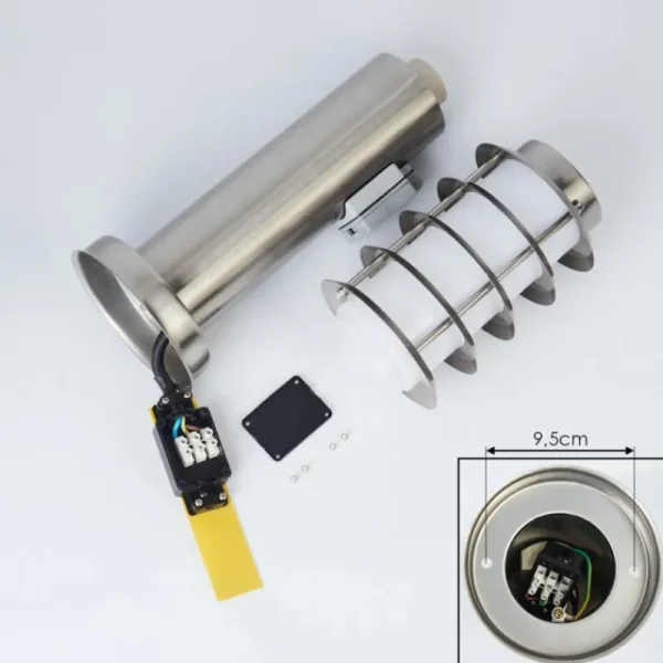 hofstein Borne lumineuse Tunes Nickel mat, 1 lumière* Lampes Modernes