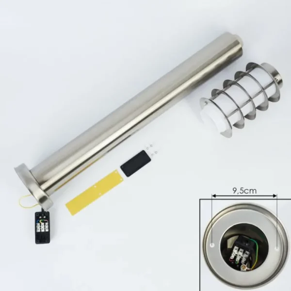 hofstein Borne lumineuse Tunes Nickel mat, 1 lumière* Lampes Modernes