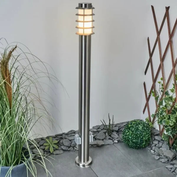 hofstein Borne lumineuse Tunes Nickel mat, 1 lumière* Lampes Modernes