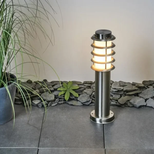 hofstein Borne lumineuse Tunes Nickel mat, 1 lumière* Lampes Modernes