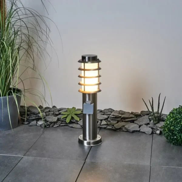hofstein Borne lumineuse Tunes Nickel mat, 1 lumière* Lampes Modernes