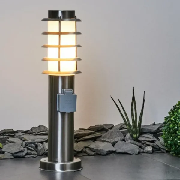 hofstein Borne lumineuse Tunes Nickel mat, 1 lumière* Lampes Modernes