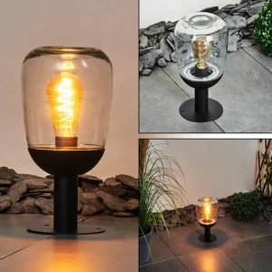 hofstein Borne lumineuse Ystheim Noir, 1 lumière* Lampes Modernes
