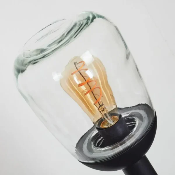 hofstein Borne lumineuse Ystheim Noir, 1 lumière* Lampes Modernes