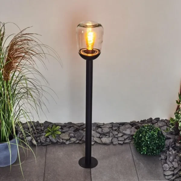 hofstein Borne lumineuse Ystheim Noir, 1 lumière* Lampes Modernes