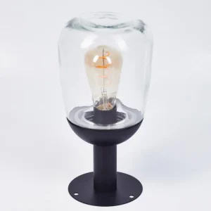 hofstein Borne lumineuse Ystheim Noir, 1 lumière* Lampes Modernes
