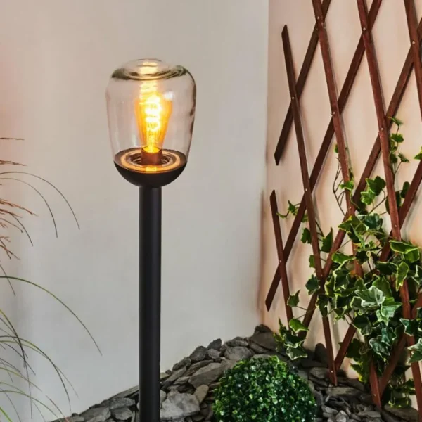 hofstein Borne lumineuse Ystheim Noir, 1 lumière* Lampes Modernes