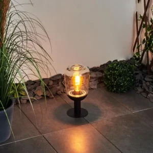hofstein Borne lumineuse Ystheim Noir, 1 lumière* Lampes Modernes