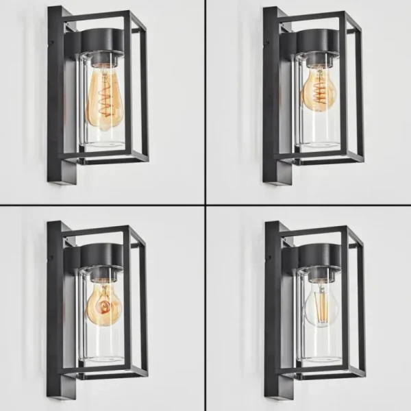 hofstein Boucinho Lampe murale d´extérieur Noir, 1 lumière* Lampes Modernes