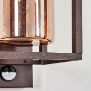 hofstein Boucinho Lampe murale d´extérieur Rouille, 1 lumière, Détecteur de mouvement* Lampes Modernes