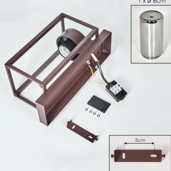 hofstein Boucinho Lampe murale d´extérieur Rouille, 1 lumière* Lampes Modernes