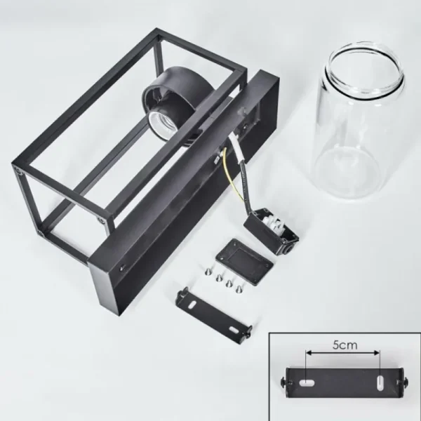 hofstein Boucinho Lampe murale d´extérieur Noir, 1 lumière* Lampes Modernes