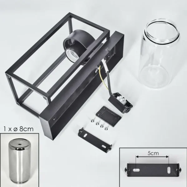 hofstein Boucinho Lampe murale d´extérieur Noir, 1 lumière* Lampes Modernes