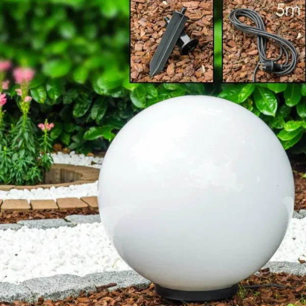 hofstein Boule lumineuse Miau Blanc, 1 lumière* Lampes Modernes