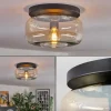 hofstein Boza Plafonnier, Boule lumineuse Ambre, Clair, 1 lumière* Lampes En Verre