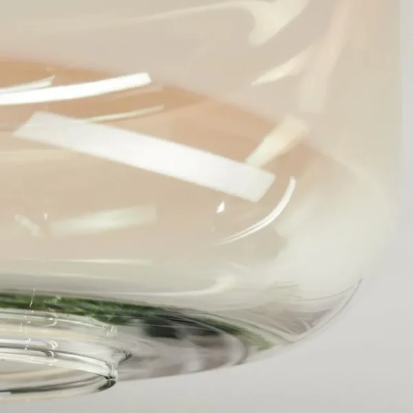 hofstein Boza Plafonnier, Boule lumineuse Ambre, Clair, 1 lumière* Lampes En Verre