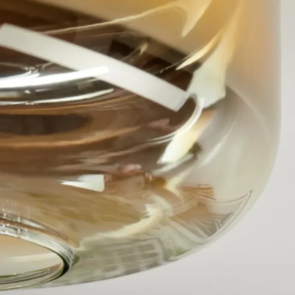hofstein Boza Plafonnier, Boule lumineuse Or, Clair, 1 lumière* Lampes En Verre
