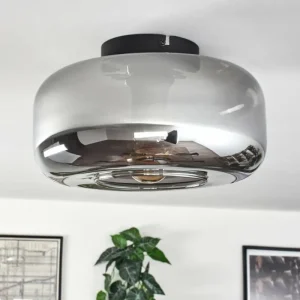 hofstein Boza Plafonnier Fumé, 1 lumière* Lampes Modernes