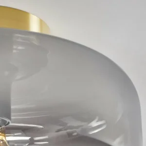 hofstein Boza Plafonnier Laiton, 1 lumière* Lampes Modernes