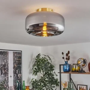 hofstein Boza Plafonnier Laiton, 1 lumière* Lampes Modernes