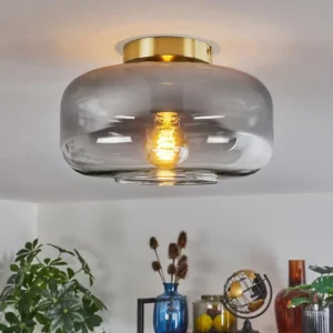hofstein Boza Plafonnier Laiton, 1 lumière* Lampes Modernes