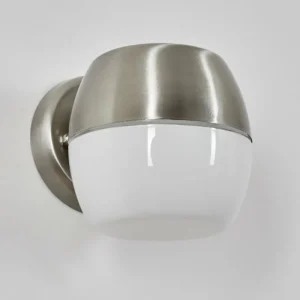 hofstein Bramdrupdam Lampe murale d´extérieur, Applique murale Nickel mat, 1 lumière* Lampes Modernes