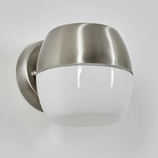 hofstein Bramdrupdam Lampe murale d´extérieur, Applique murale Nickel mat, 1 lumière* Lampes Modernes