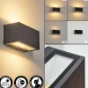 hofstein Brydebjerg Lampe murale d´extérieur, Luminaire Up & Down, Applique murale LED Noir, 1 lumière* Lampes Modernes