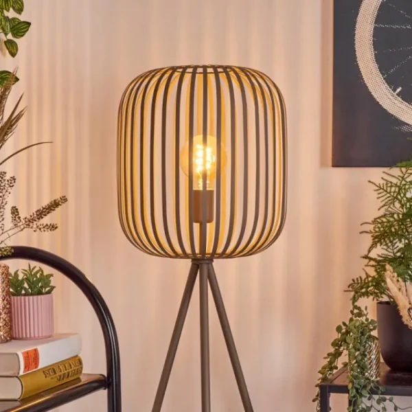 hofstein Bystrup Lampadaire Beige, Sable, 1 lumière* Lampes Modernes