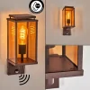 hofstein Cadafaes Lampe murale d´extérieur Rouille, 1 lumière, Détecteur de mouvement* Lampes Modernes
