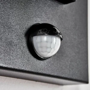hofstein Cadafaes Lampe murale d´extérieur Noir, 1 lumière, Détecteur de mouvement* Lampes Modernes