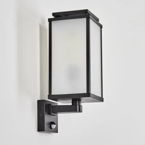 hofstein Cadafaes Lampe murale d´extérieur Noir, 1 lumière, Détecteur de mouvement* Lampes Modernes