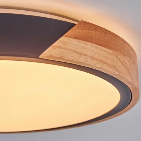 hofstein Cadaixo Plafonnier, Panel LED Écru, Noir, Blanc, 1 lumière* Lampes Modernes