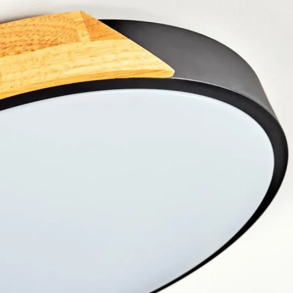 hofstein Cadaixo Plafonnier, Panel LED Blanc, 1 lumière, Télécommandes* Lampes Modernes