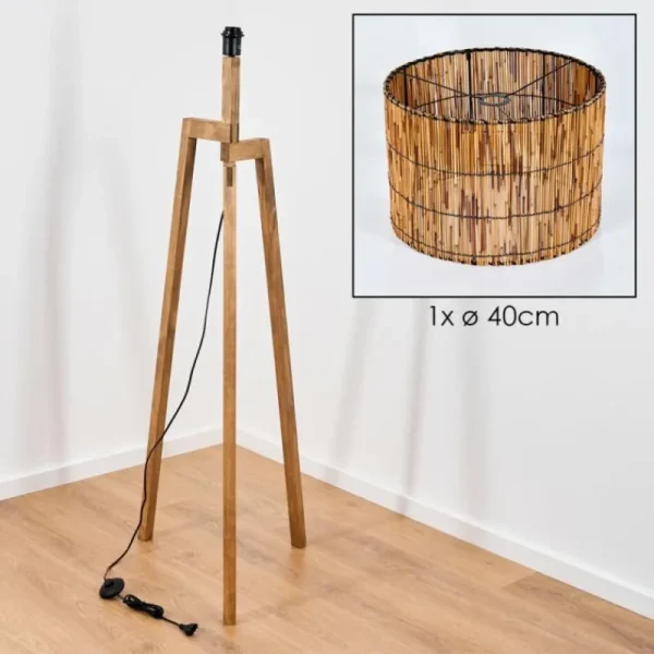 hofstein Cando Lampadaire, Liseuse Écru, 1 lumière* Lampes Modernes