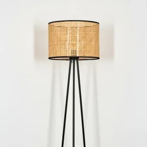 hofstein Cando Lampadaire, Liseuse Noir, 1 lumière* Lampes Modernes