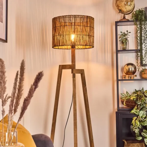 hofstein Cando Lampadaire, Liseuse Écru, 1 lumière* Lampes Modernes