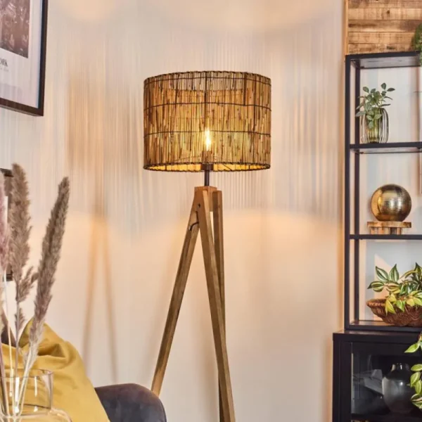 hofstein Cando Lampadaire, Liseuse Écru, 1 lumière* Lampes Modernes