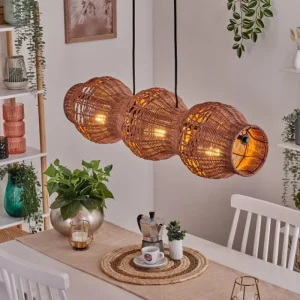 hofstein Cardeira Suspension, Suspension Noir, 3 lumières* Lampes Modernes