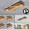 hofstein Cascada Plafonnier LED Laiton, Écru, Noir, 1 lumière* Lampes Modernes