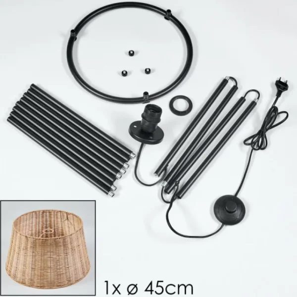 hofstein Cavaca Lampadaire beige, 1 lumière* Lampes Modernes