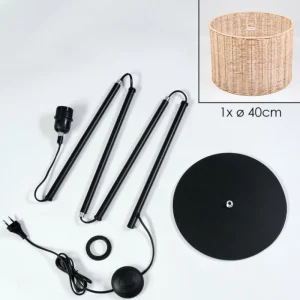 hofstein Cavaca Lampadaire Écru, 1 lumière* Lampes Modernes