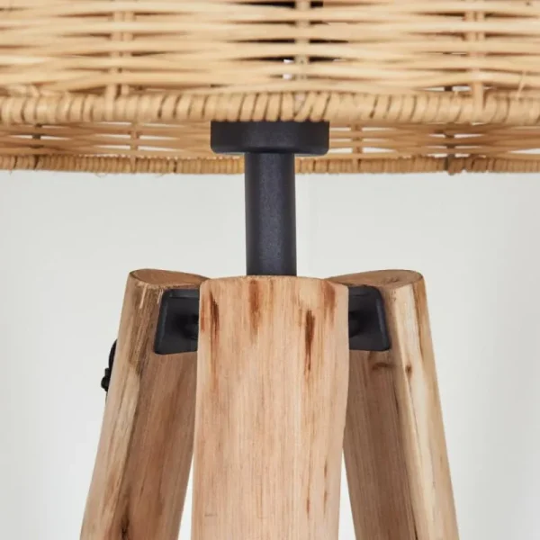 hofstein Cavaca Lampadaire Écru, Noir, 1 lumière* Lampes Modernes